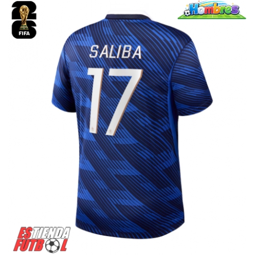 Francia William Saliba #17 Primera Equipación Mundial 2026 Manga Corta
